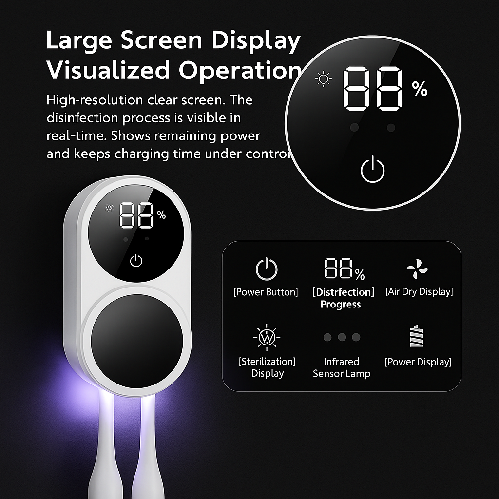 Orala UV-C Family Protection System: Eliminates Bathroom Bacteria & Hidden Mold